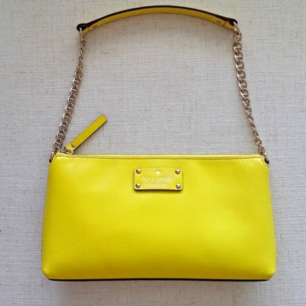 Kate Spade Byrd Wellesley shoulder bag yellow